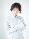 カーリーショートボブ【稲毛】