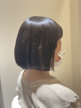 ゼロディグリースヘアデザイン(Zero degrees hair design) 縮毛矯正+カット