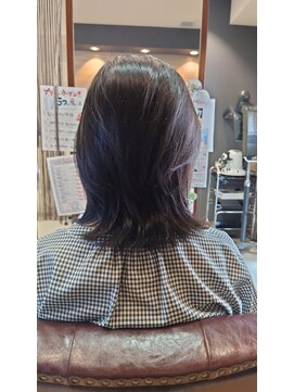 ジールドゥーエ(Zeal due) 簡単に外ハネスタイル