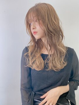 ディレクト 新宿(Direct) ゆるふわロング×ベージュカラー☆