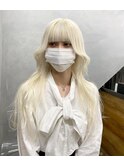 【光】White blonde