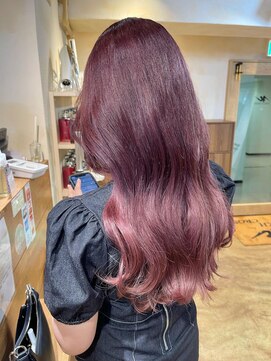 アンククロス 表参道(ANKH CROSS) ラベンダーピンク/エクステ90枚