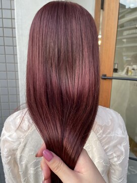 シーラス(cirrus) 【cirrus】ロング×ピンクカラー20代/30代/40代/50代