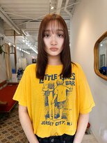 ヒュージ 三軒茶屋(huge)&nbsp;フレーミングカット／ミディアムレイヤー