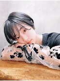 表参道roijir 　耳掛けマッシュショート×ウザバング