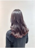 ★大人ガーリー くびれウェーブ ニュアンスカラー プリカール