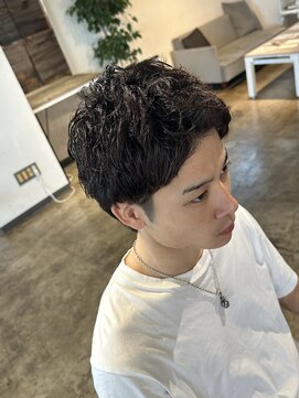 ザ オーダー(THE ORDER) ツイストスパイラルパーマスパイキーショート波巻きスパイラル