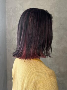 プライベートサロン キッテ(private salon kitte.) アンブレラカラーボブ