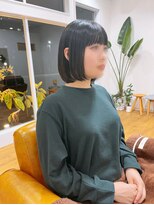 コムヘアー(COM HAIR)&nbsp;ボブ。ワイドバング。