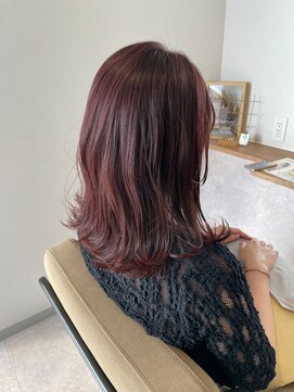 アムアム(amu_amu) カット＋うる艶カラー＋頭筋マッサージスパ＋TR