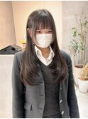 韓国ヘア/レイヤーカット/前髪カット/顔周りカット
