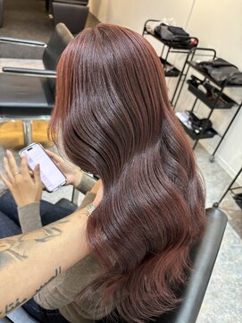 ブレンド 渋谷(BLend) ハイライトカラーマチルダボブインナーグレージュ前髪