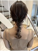 編みおろしアレンジ〔セミロング~〕
