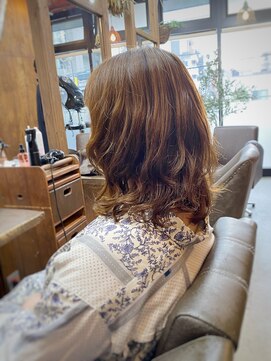 ロルド シェリ(Rold Cheri) 【山本智文】ミディアムカールデジタルパーマ