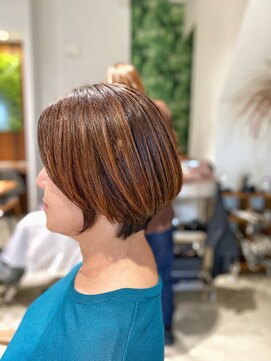 パライソ 南公園店(PARAISO) 【白髪染め卒業】白髪ぼかしハイライト #2