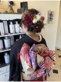【kotone】成人式ヘアセット＊シニヨン
