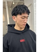 ソーンズ ヨイク(thorns YOIKU)&nbsp;短めマッシュショート×無造作パーマ