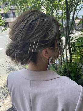 セカンド 鴨江店(2COND) ゆるふわまとめ髪