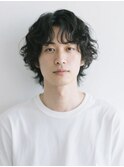 マンバンヘアツイストスパイラルパーマツイストスパイラル短髪