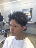 刈り上げスパイキーショート