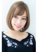 山村/大人ボブ/前下がりボブ/ストカールボブ/ショートボブ銀座
