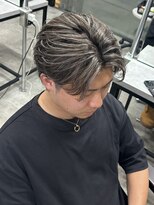 イーラ 2d(era)&nbsp;センターパート/ハイライト/メッシュ/メンズ/眉毛