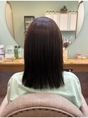 髪質改善×カラー