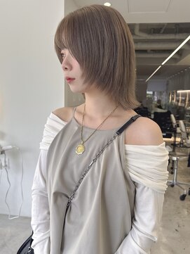 ナイロンバイセレクション(NYLON by Selection.) ミルクティベージュ