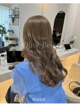 ノエリス 八千代 勝田台(NoelyS) 〈NoelyS勝田台 佐藤愛〉ブリーチなしオリーブカラー*