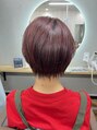 テーラヘアー 稲毛店(TELA HAIR)&nbsp;派手になりすぎない可愛い赤系カラー☆