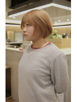 アガタヘアー(AGATA hair)&nbsp;レイヤーボブ×ベージュカラー