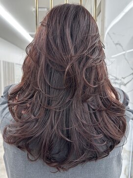 エトワール(ETOILE) レイヤーカット/バタフライカット/ハッシュカット/レッドカラー