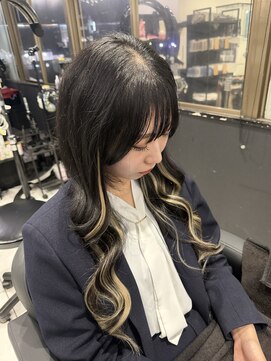 ヘアーデザイン ジェルム(Hair Design germe) インナーハイライト MAYUKO