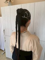 ビーグレイス パティオ お呼ばれヘアアレンジ