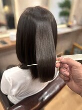 アスフィーダ(A'sfida)&nbsp;王道ナチュラルボブ×艶髪ストレート（ファルジュア仕上げ）