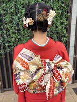 ラフテル(RAFTEL)&nbsp;個性派振袖アレンジ × 今どき帯結びスタイル