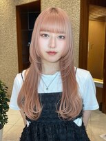 ピークアブー 原宿ハラカド(PEEK-A-BOO) ♪姫カットレイヤーウルフロングミディアムハッシュカット