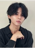 コンマバング/ソフトツイスト/ラウンドマッシュ