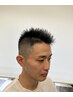 秋【男を磨く定番メニュー】メンズカット+お顔の炭酸パック¥5,500→¥4,500