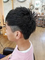 ルークス 中央林間(LOOOKS)&nbsp;がっつりで涼しいツーブロックで夏のショートを◎