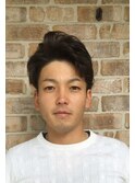 スソすっきりツーブロックスタイル
