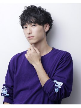 イル(ill) 大須 メンズ ショート マッシュ 黒髪 ストリート