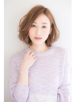 ラフ フロム ガーデン(Laf from GARDEN)&nbsp;加藤貴大　40代ひし形ボブパーマスタイル