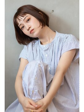 ハコ(haco) ワイドバングボブ