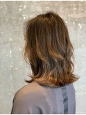 大人可愛いミディアムヘア♪20代30代40代似合わせ小顔カット