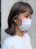 アースカラー/くびれヘア/デザインカラー/似合わせカット[渋谷駅