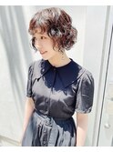 【早瀬忍　梅田中津】可愛すぎるボブパーマ