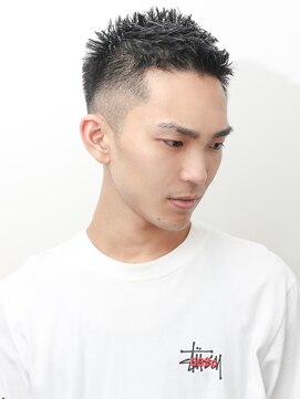 ルックグッドストア(LOOK GOOD STORE) スパイキーショートニュアンスパーマスペインカール 233