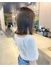 デザインカット+艶カラー+ダメージレス高級シルクTr　ホームケア付き　￥16300