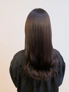 ヘアープロデュース ラピセット 松山(Lapset) 20代30代40代大人可愛いヨシンモリマロンブラウン透明感